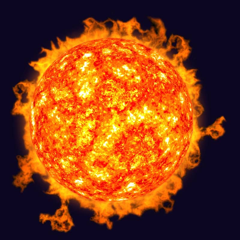 Forte eruzione di un brillamento solare M6.7 dalla regione emergente sul lembo SE