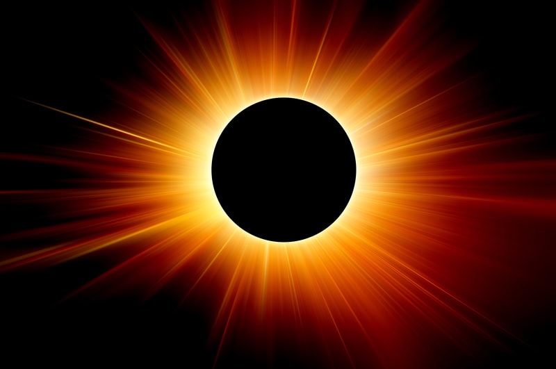 Eclissi solare 2024: indossare rosso o verde può migliorare l’esperienza