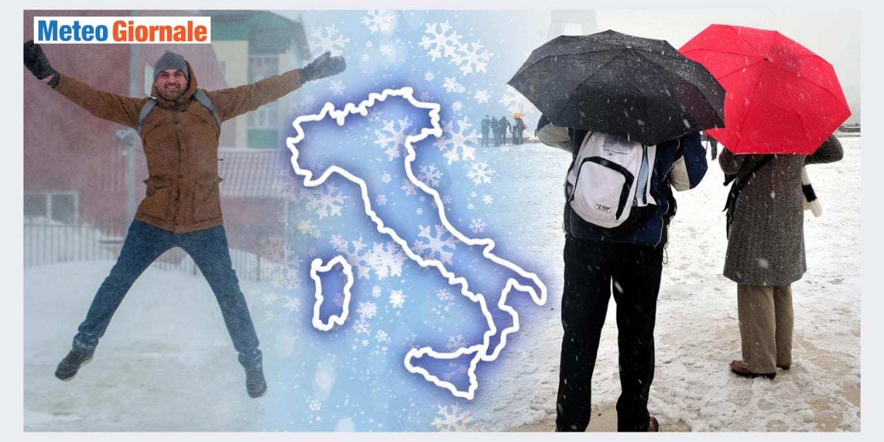 Meteo invernale, possibile colpo di coda con freddo e neve