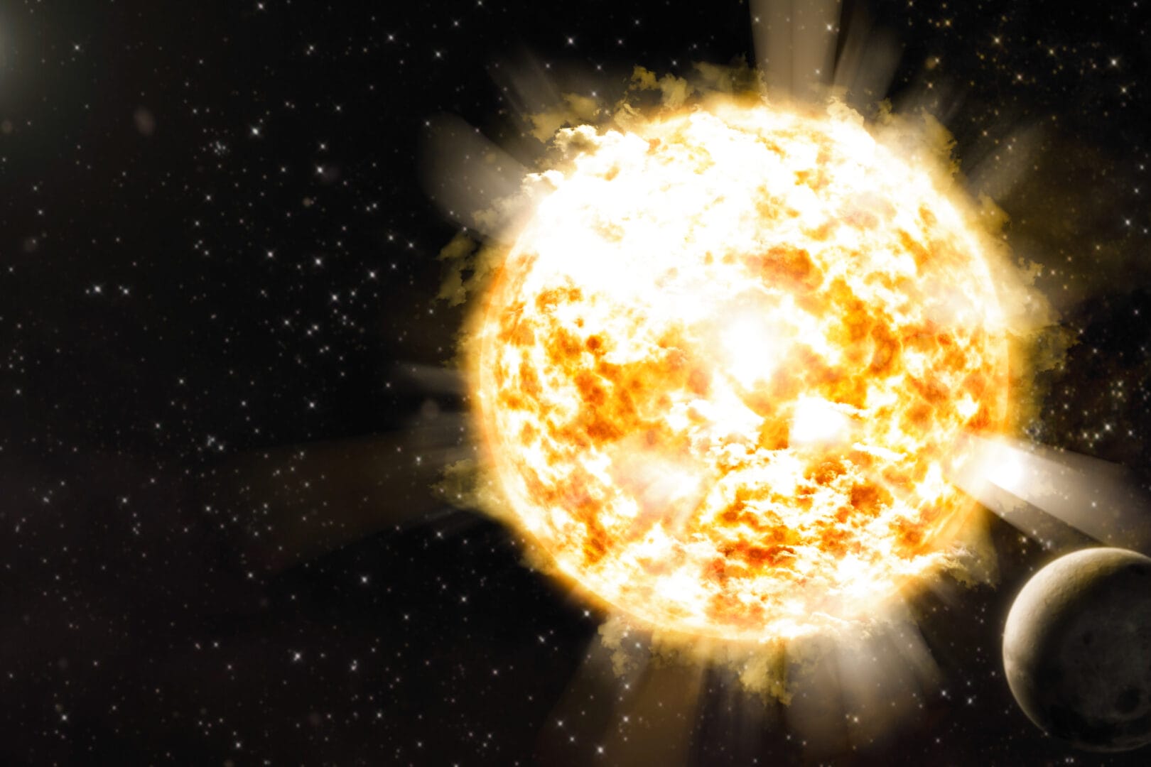 light flares composition