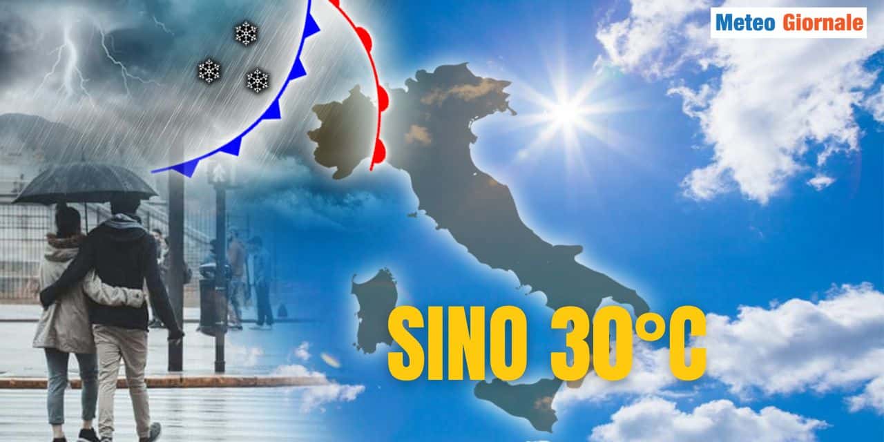 Meteo: Maltempo eccezionale al Nord Italia, a Pasqua più freddo che a Natale