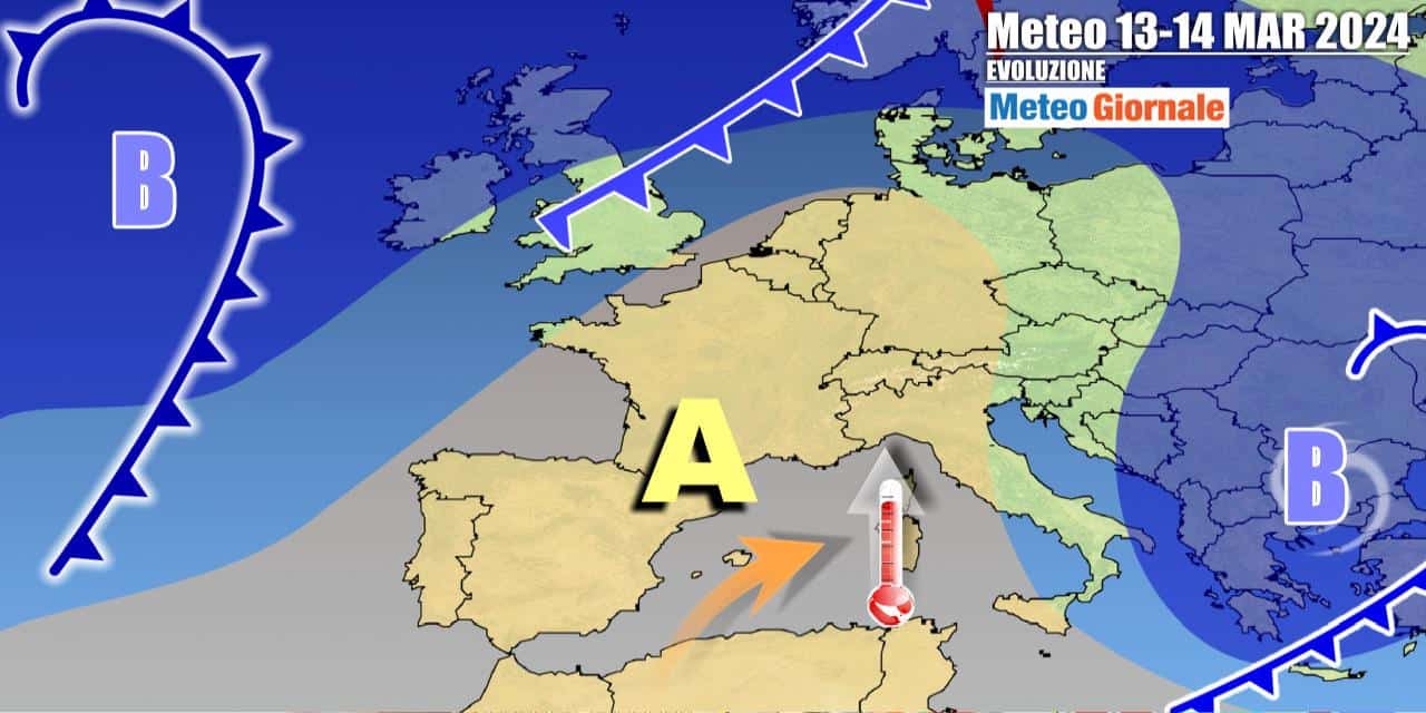Meteo Italia: anticiclone da metà settimana, stop piogge. Quanto durerà?