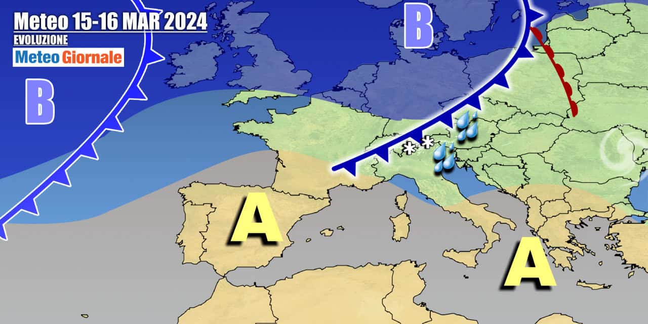 Meteo Italia: Primavera con l’anticiclone, ma nel weekend novità