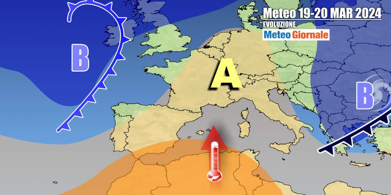 Meteo Italia: temporali e grandine in arrivo, poi scoppierà la Primavera