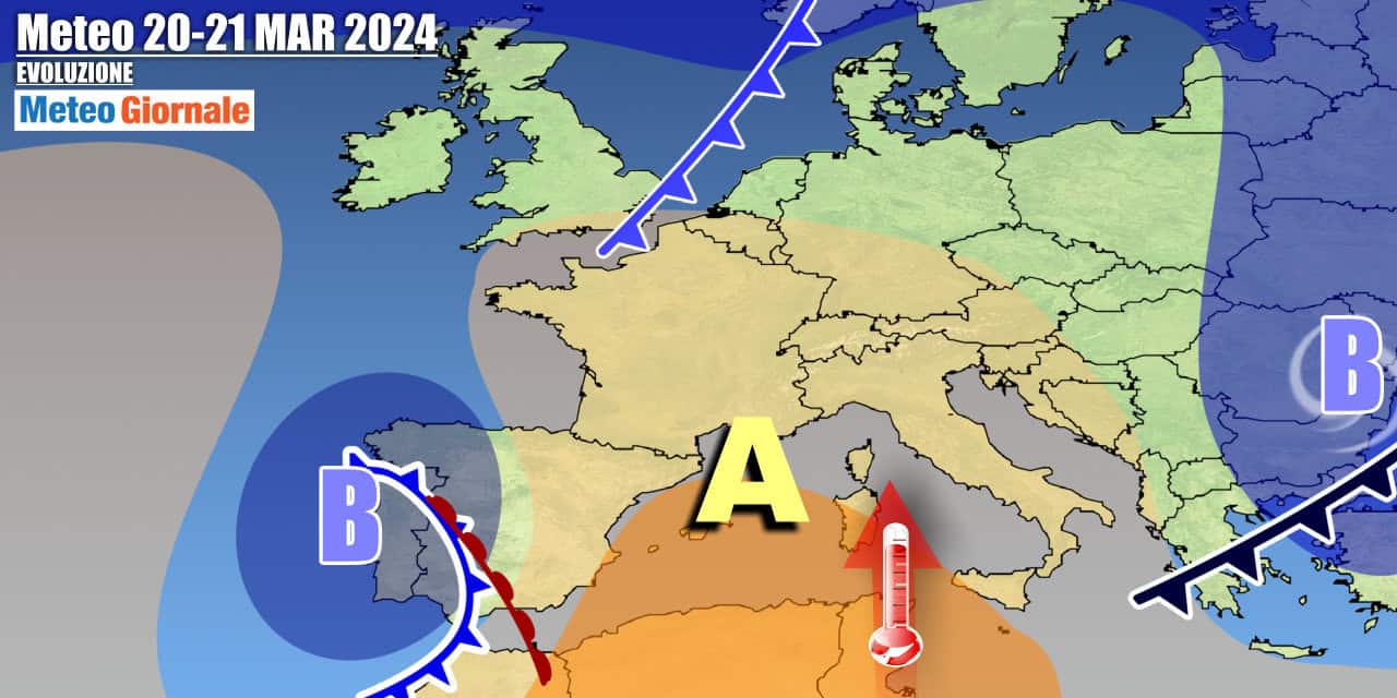Meteo Italia: riecco subito l’Anticiclone, ma novità prima del previsto