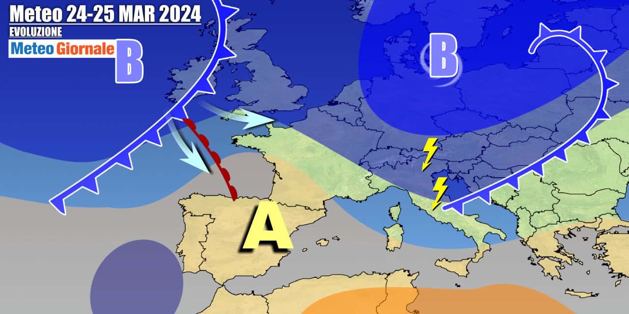 Meteo Italia: weekend con qualche temporale, novità prossima settimana