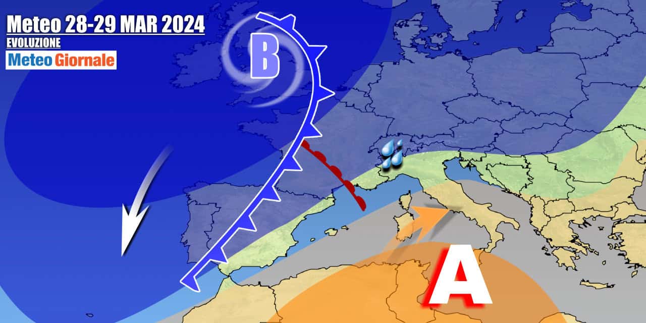 Meteo Italia: tra piogge e caldo anomalo, le previsioni sino a Pasquetta