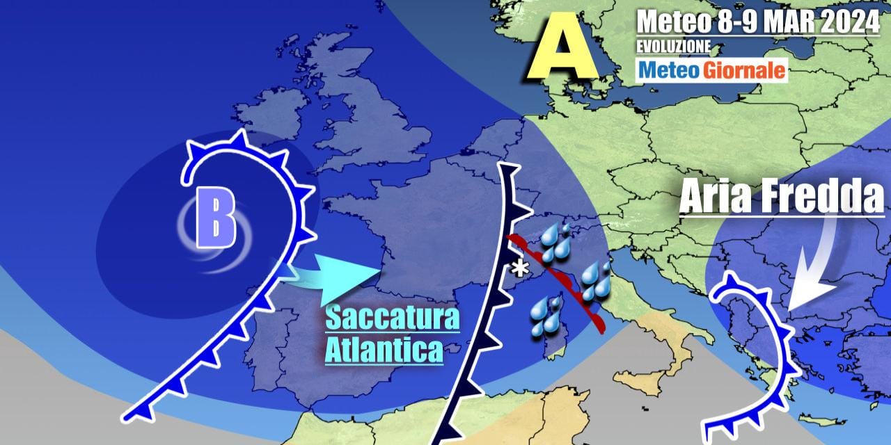 Meteo Italia: nel weekend nuova forte perturbazione, ecco gli effetti