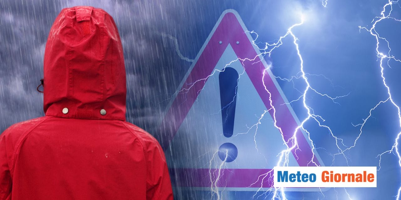 Meteo: temporali da non sottovalutare, allerta per le prossime ore
