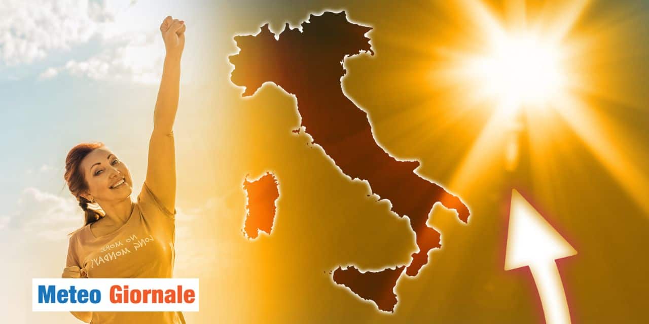 Meteo: picco del caldo in Italia, temperature da Maggio!