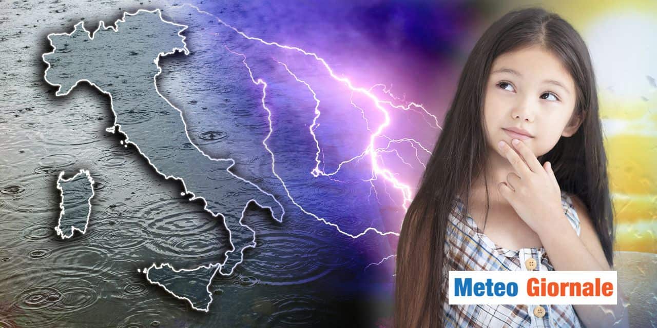 Meteo: il crollo inesorabile dell'alta pressione, apriamo gli ombrelli
