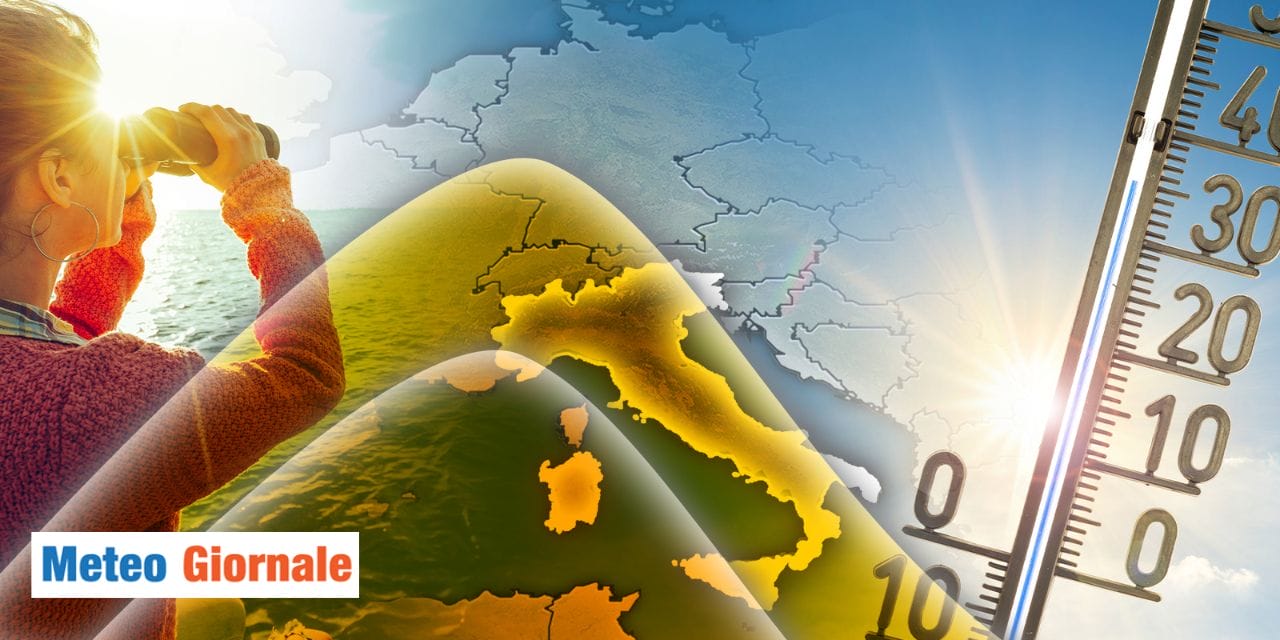 Meteo: arriveranno i primi 25°C di Primavera, ecco quando
