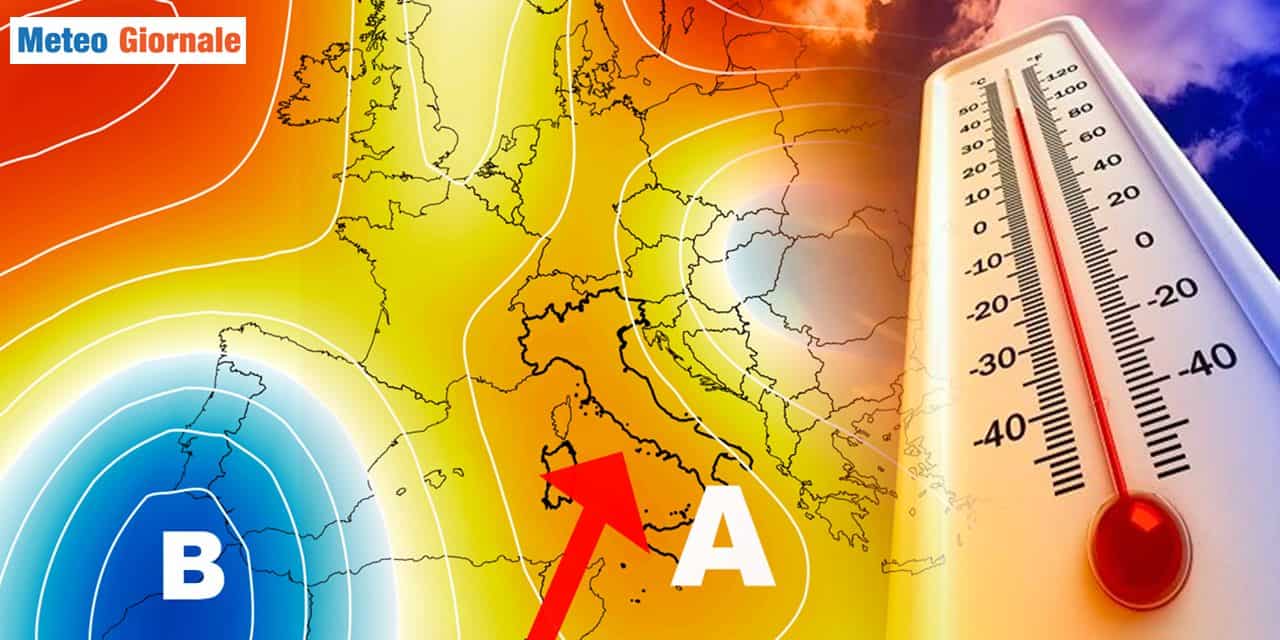 Meteo: prossima settimana, anticiclone africano verso l'Italia