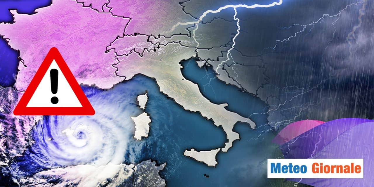 Meteo: Settimana Santa con nubifragi, temporali e venti di tempesta