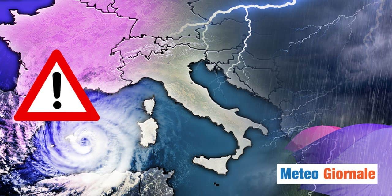 Meteo: dal caldo anomalo ai nubifragi, l’ennesimo ciclone che minaccia l’Italia
