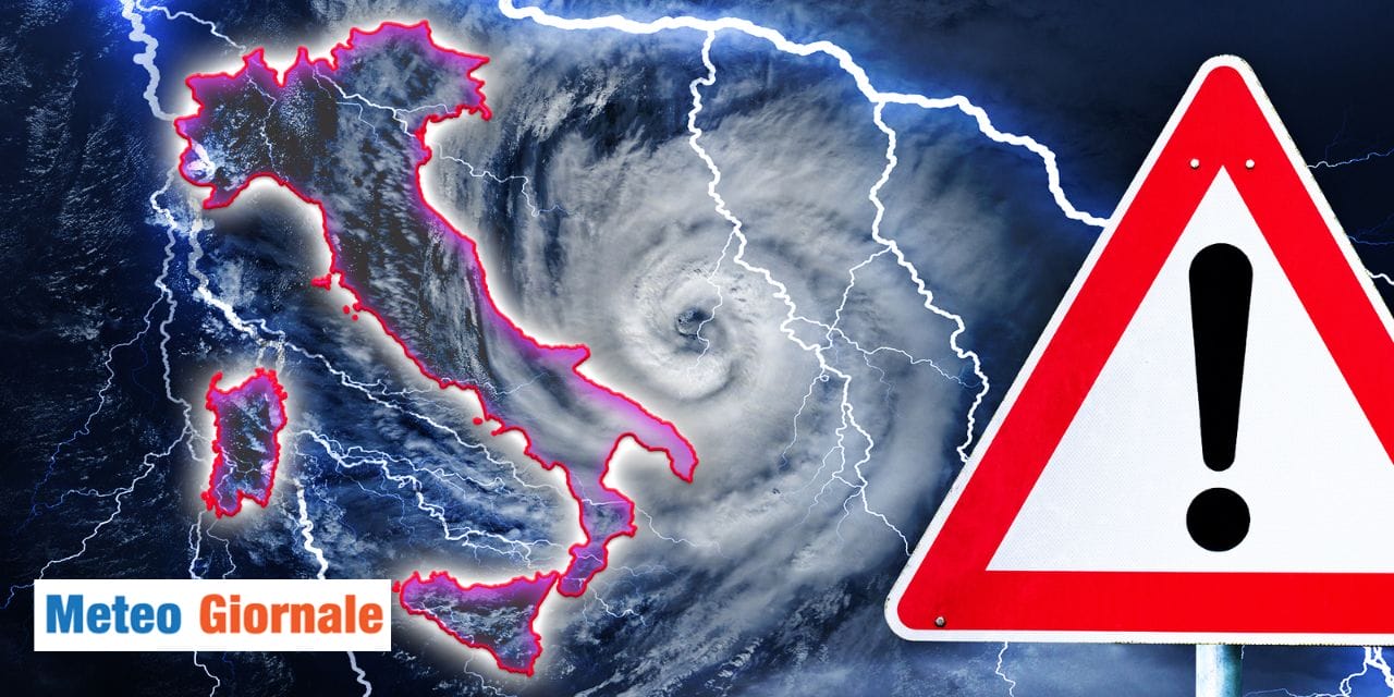 Meteo: da venerdì a lunedì Italia colpita dall’ennesimo ciclone