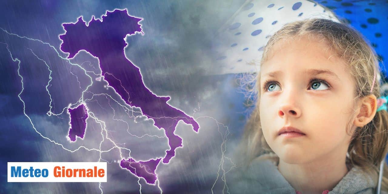 Meteo: equinozio di Primavera con l’ombrello, si temono anche temporali