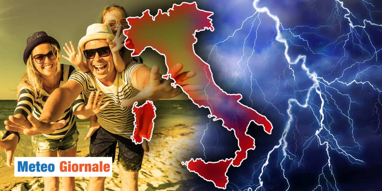 Meteo: nubifragi o caldo anomalo? Saranno giorni critici