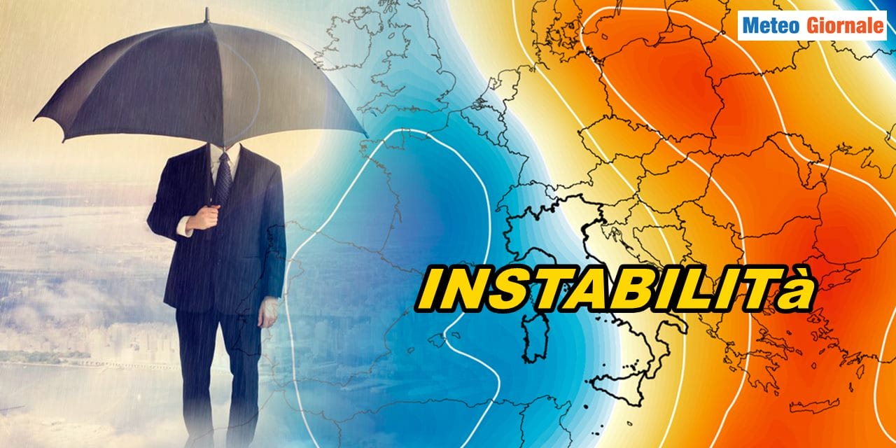 Meteo: prossima settimana dapprima temporali, poi colpo di scena