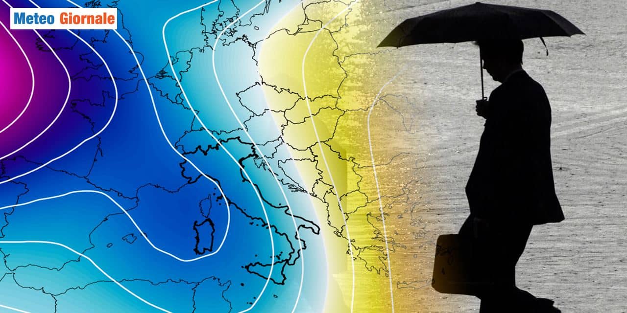 Meteo: brusco peggioramento in vista