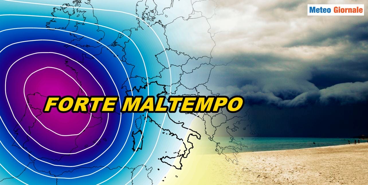 Meteo: ancora tanto maltempo, occhio al WEEKEND