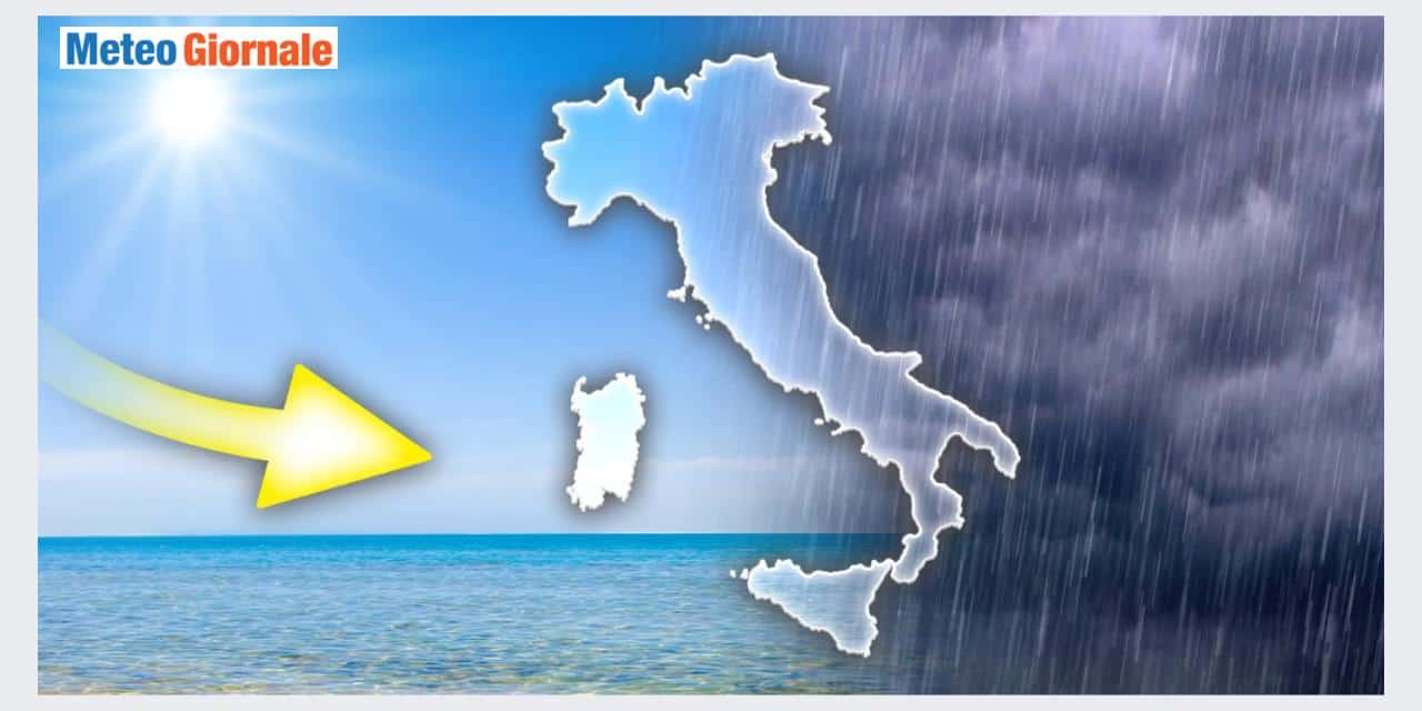 Meteo: ultime piogge e temporali, poi colpo di scena