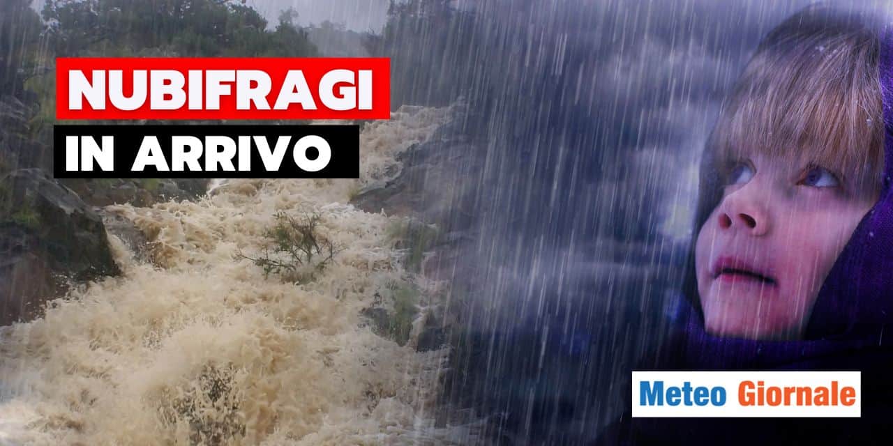 Meteo: ciclone della settimana Santa con nubifragi su mezza Italia