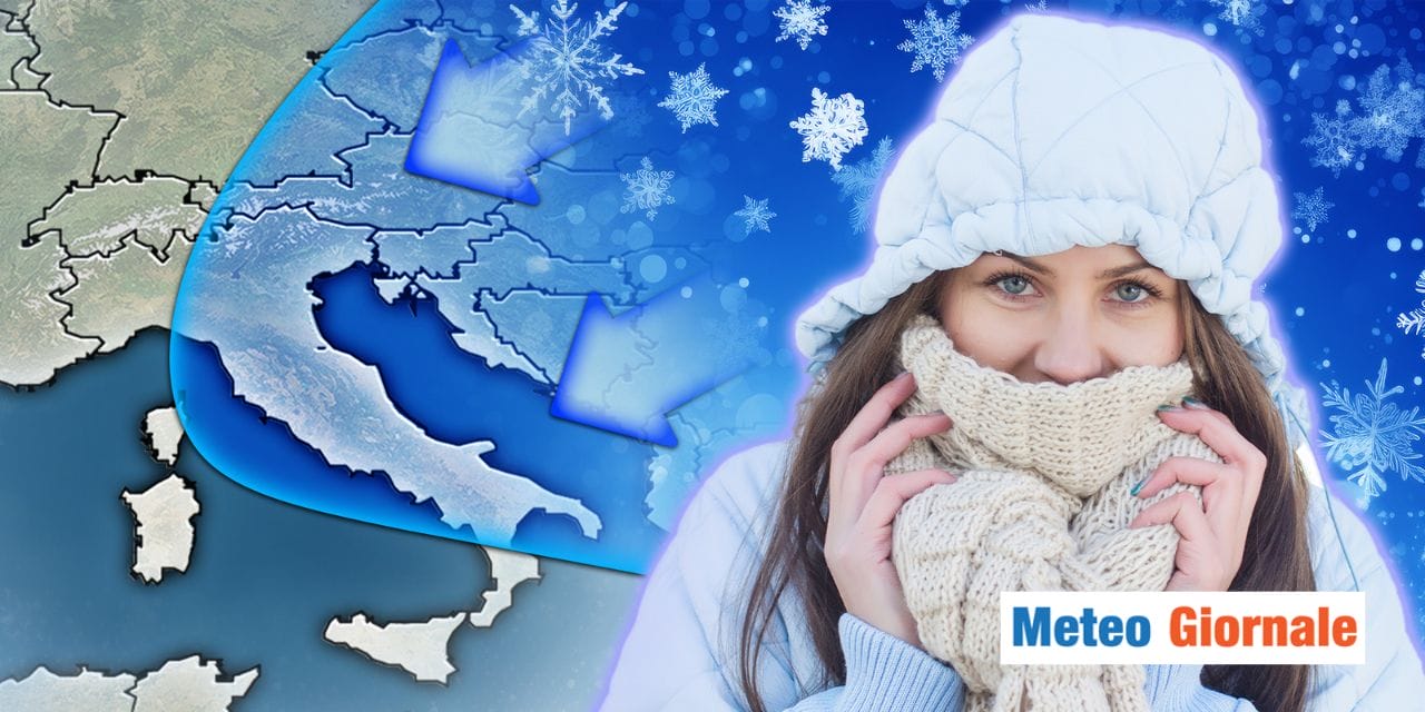 Meteo: freddo, pioggia e neve, avanti tutta. Clamorosi aggiornamenti dopo metà mese
