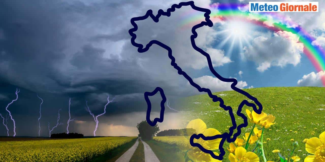 Meteo: torna il maltempo, ma clamoroso colpo di scena a Pasqua e Pasquetta
