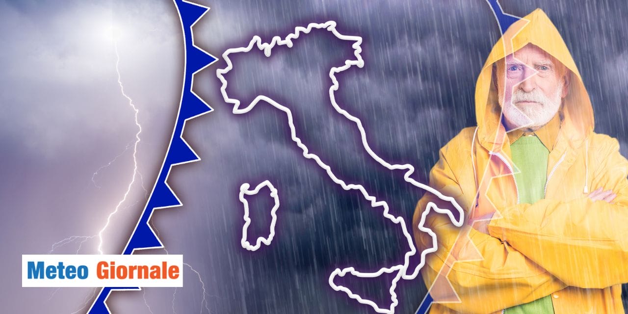 Meteo: ombrelli aperti anche in settimana, ecco cosa succederà