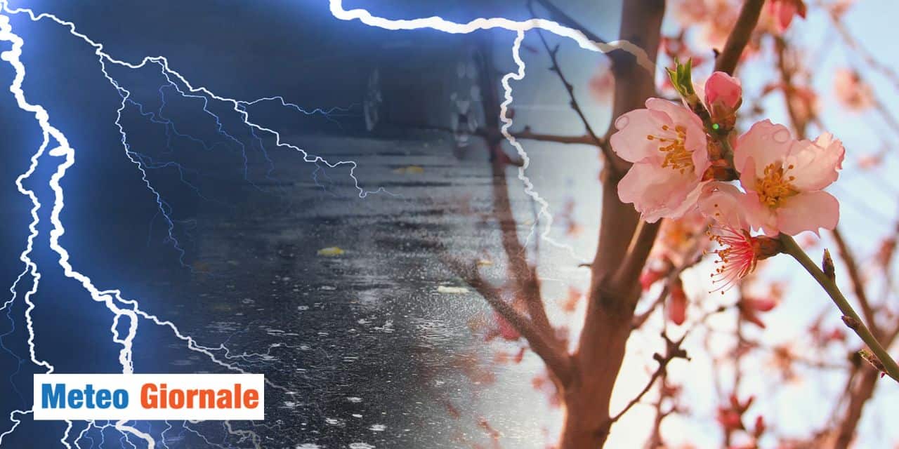 Meteo: confermata nuova perturbazione con piogge e temporali
