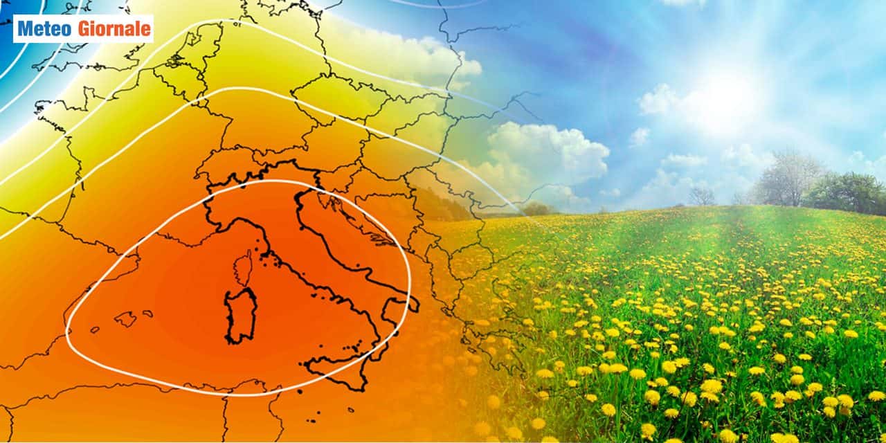 Meteo Aprile, largo alla calda primavera