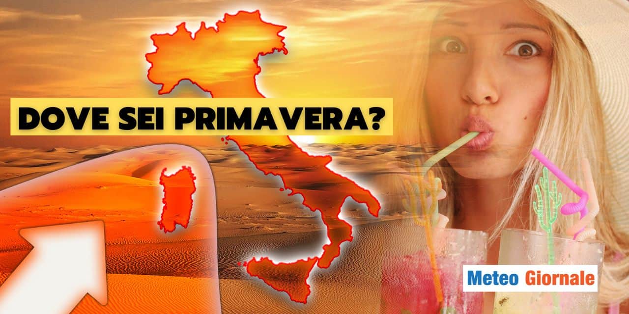 Meteo: Aprile non farà sconti, Primavera già in crisi?