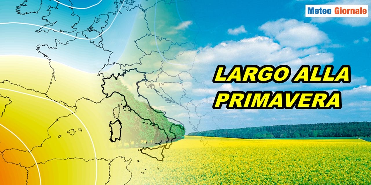 Meteo: è tempo di PRIMAVERA, ci siamo