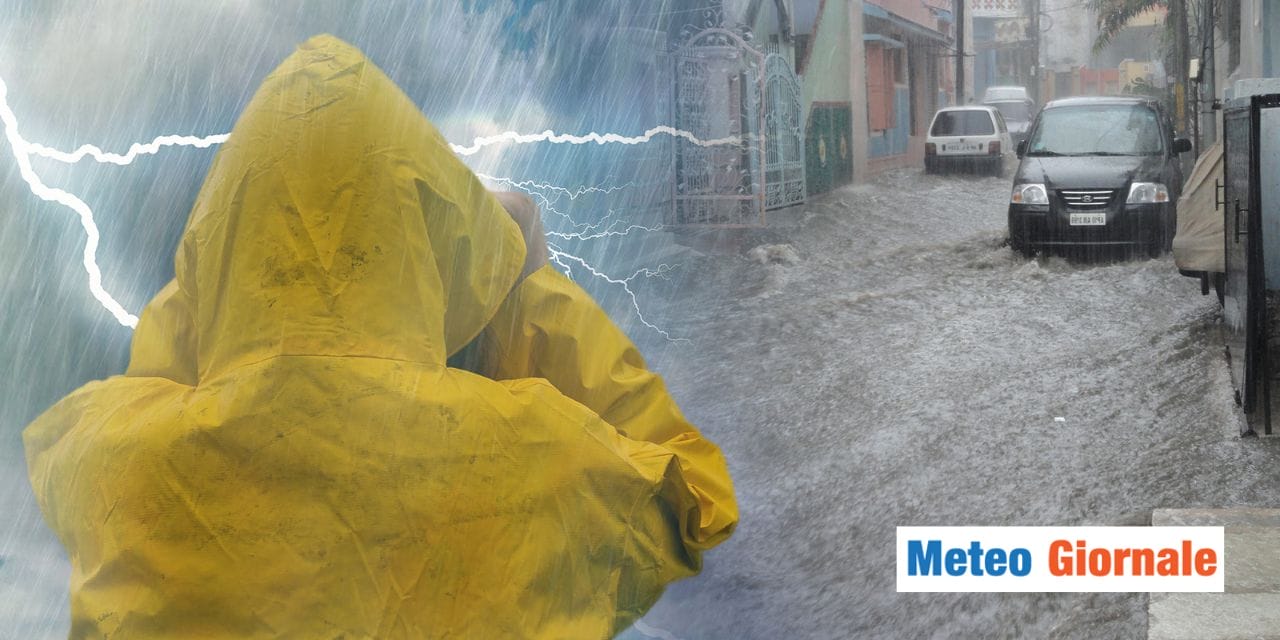Meteo: week-end tempestoso, altro rischio nubifragi