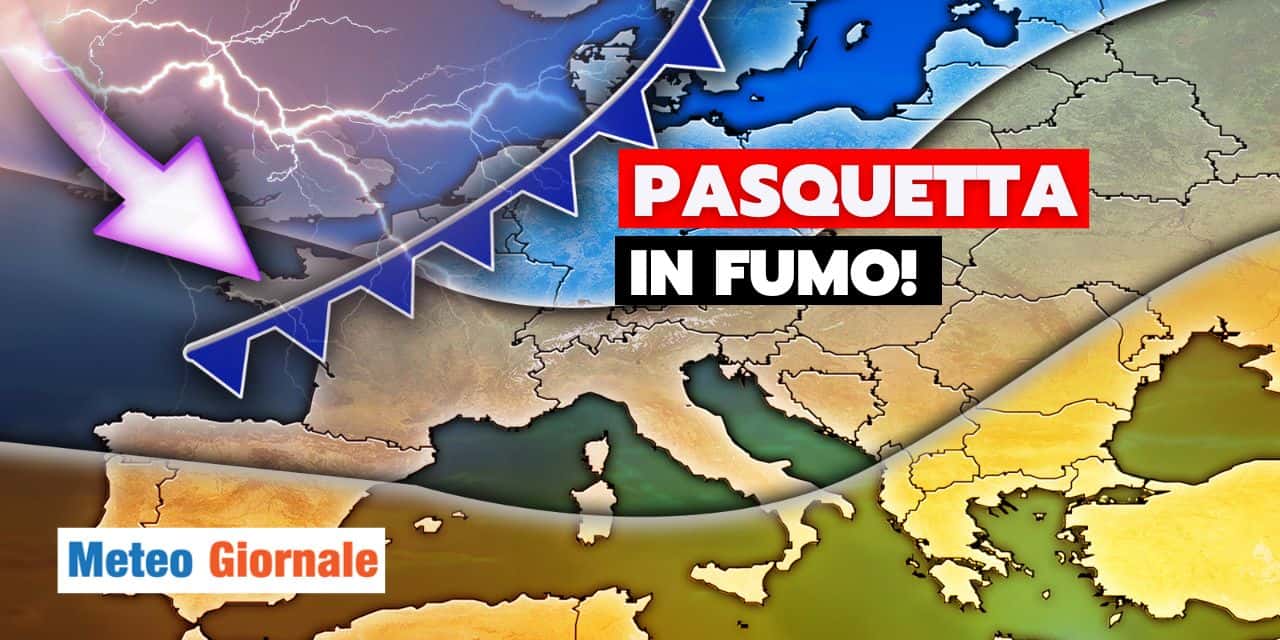 Meteo: il ciclone di Pasquetta manderà in fumo i piani degli italiani
