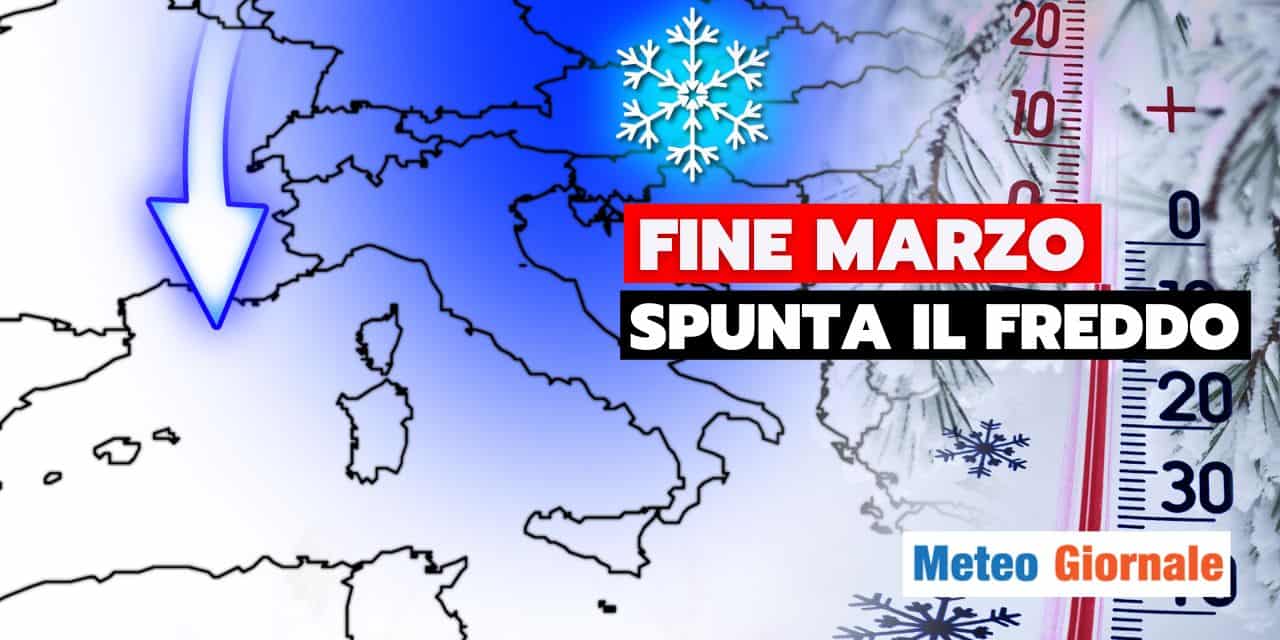 Meteo: si punta sulla potente ondata di freddo fuori stagione, ecco quando