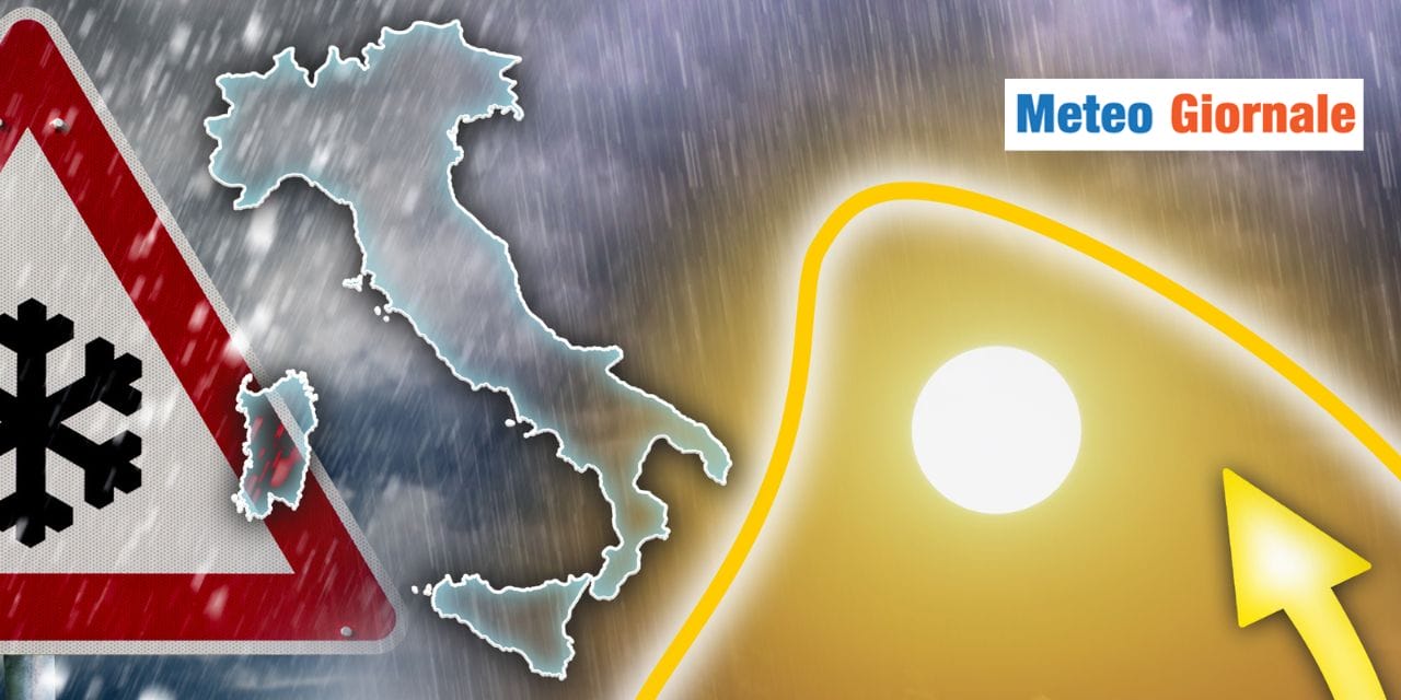 Meteo: il maltempo finisce qui, ora è tutto stravolto