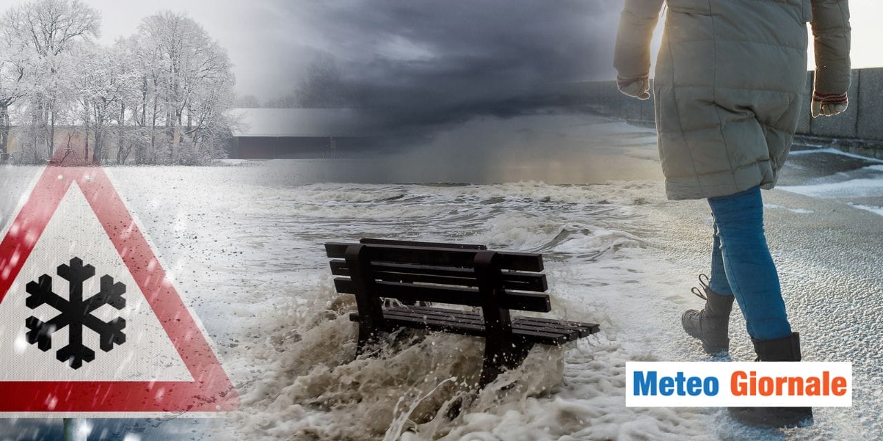 Meteo: super nevicate e nubifragi, che situazione