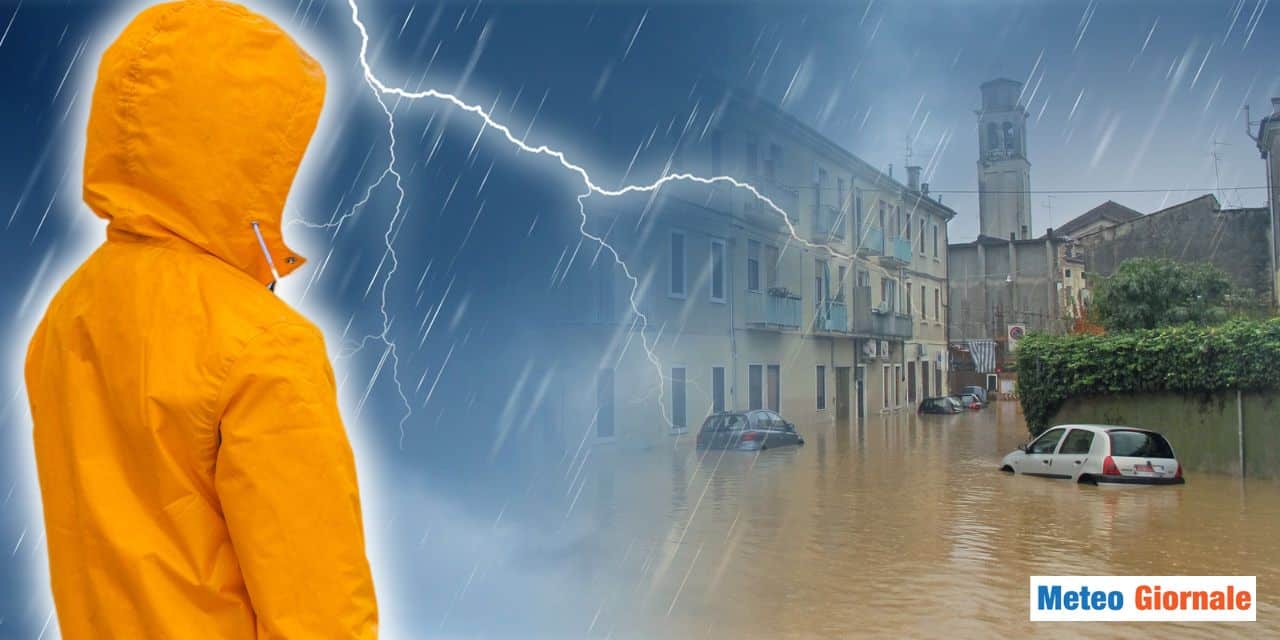 Meteo: prossime due settimane piogge violente. Ecco tutti i dati e le aree maggiormente interessate