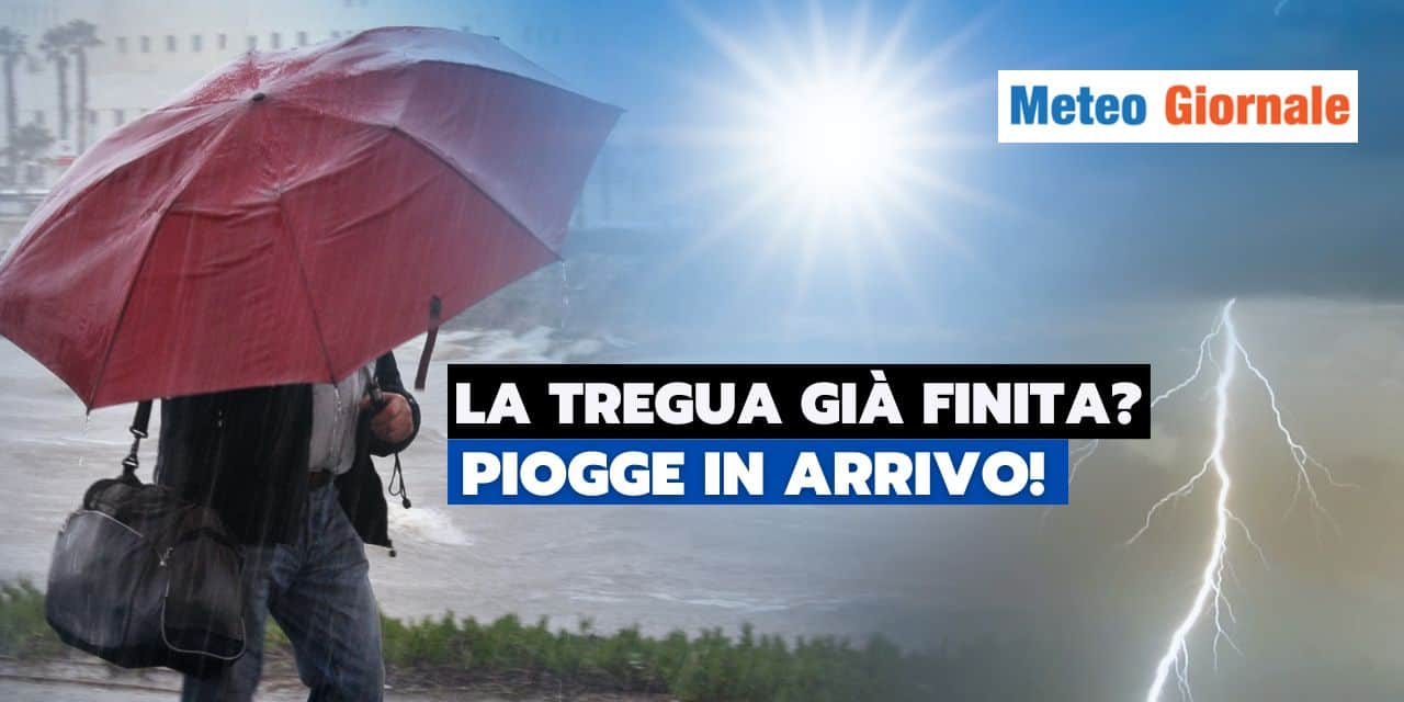 Meteo: l'alta pressione crolla inesorabilmente, ecco chi dovrà prepararsi