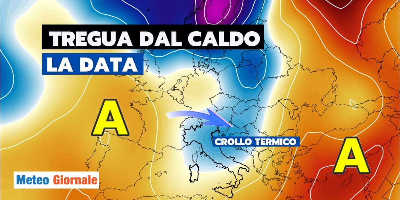 Meteo: crollo delle temperature, ecco la data del cambiamento