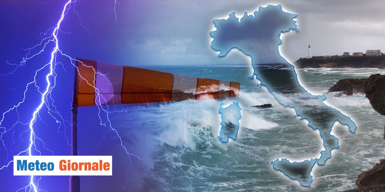 Meteo: ancora venti tempestosi su molte regioni