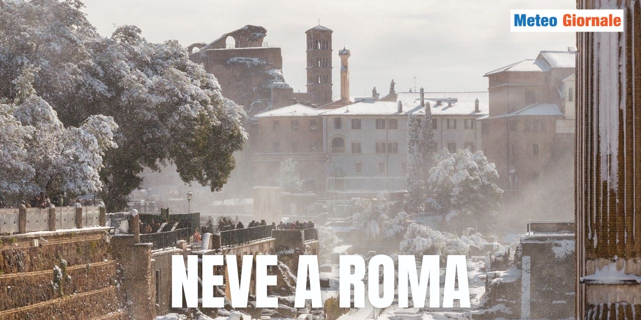 Meteo Roma, neve a Febbraio e Marzo