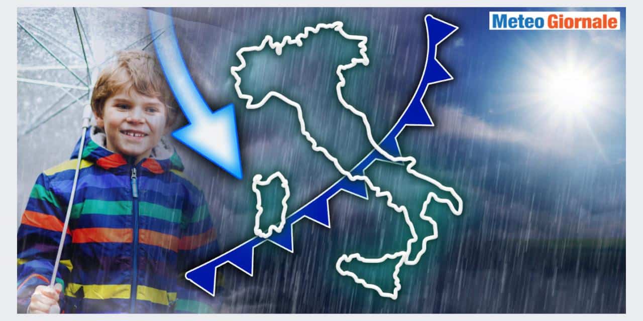 Meteo: Tra OGGI e DOMANI rapida perturbazione, le conseguenze