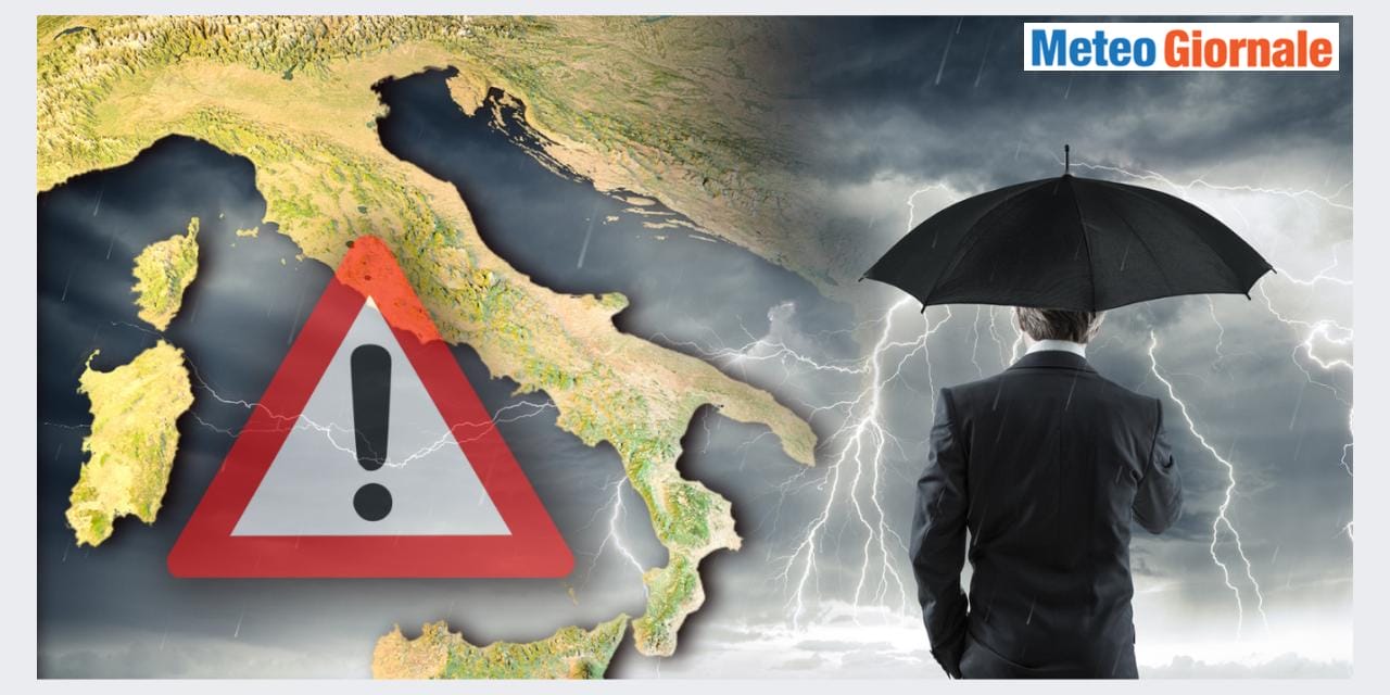 Meteo: maltempo imminente e colpirà duro, specie domenica