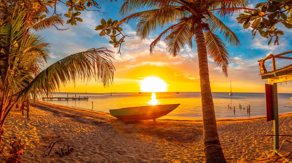 roatan honduras spiaggia