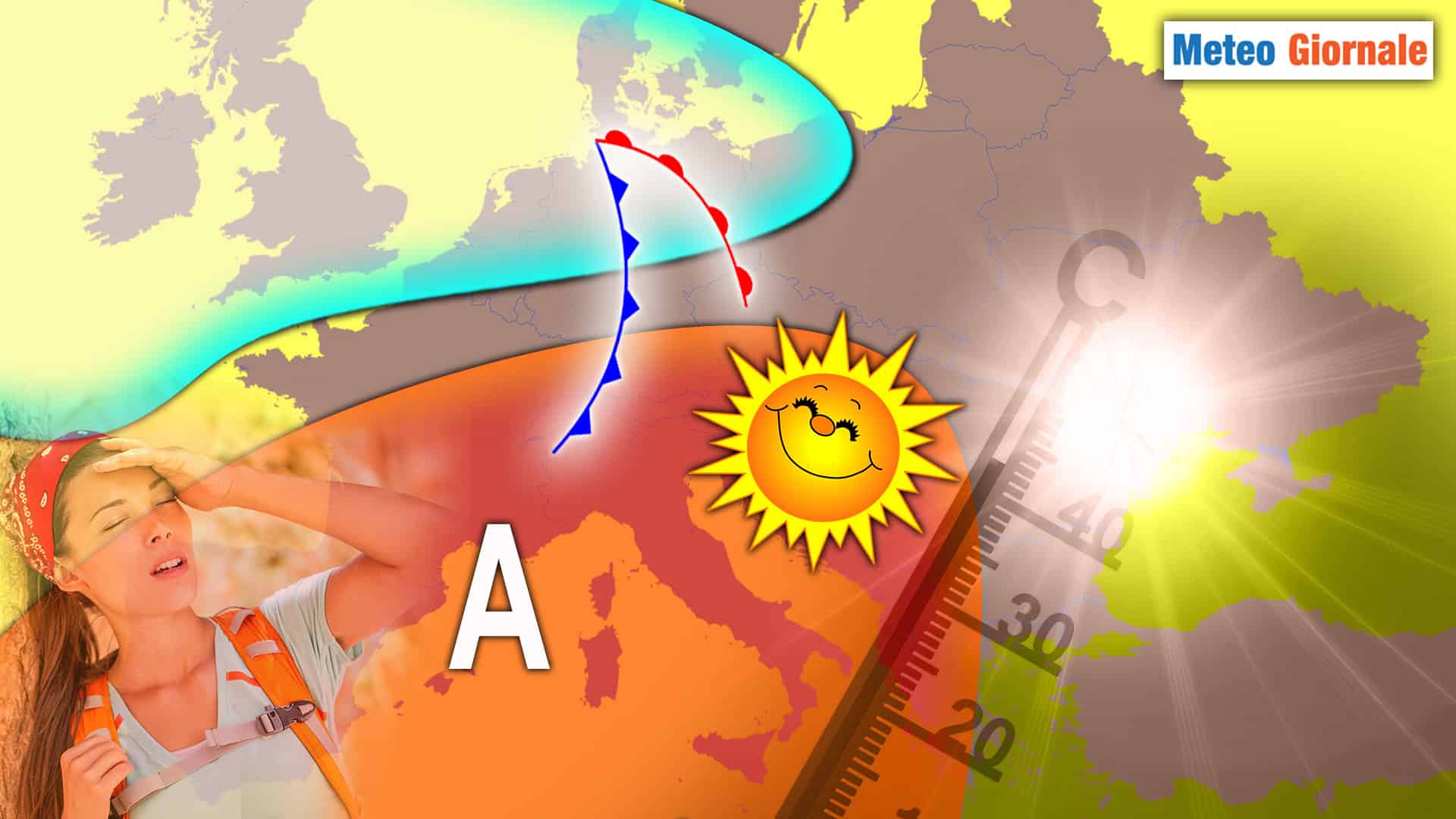 Meteo: Prossimi Giorni con l’Anticiclone Estivo