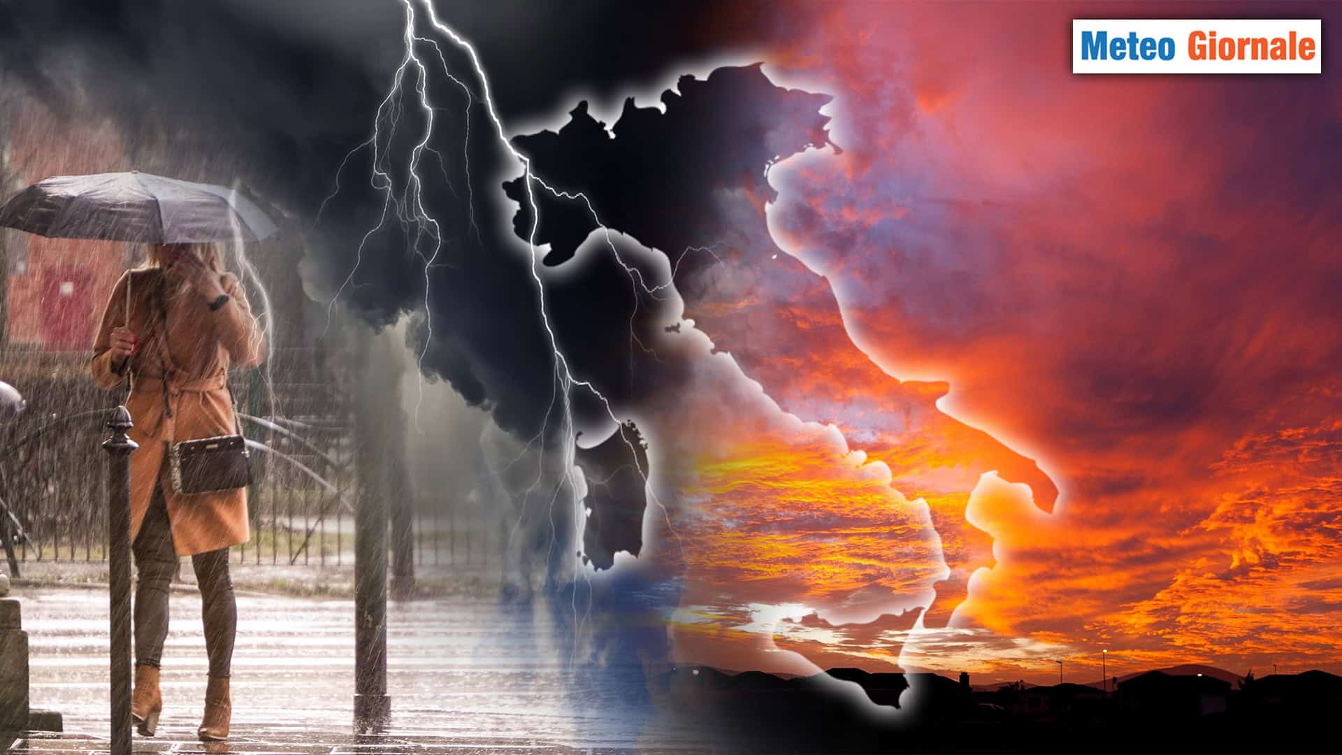 Meteo, il caldo improvviso alimenterà forti temporali. Grandine anche grossa