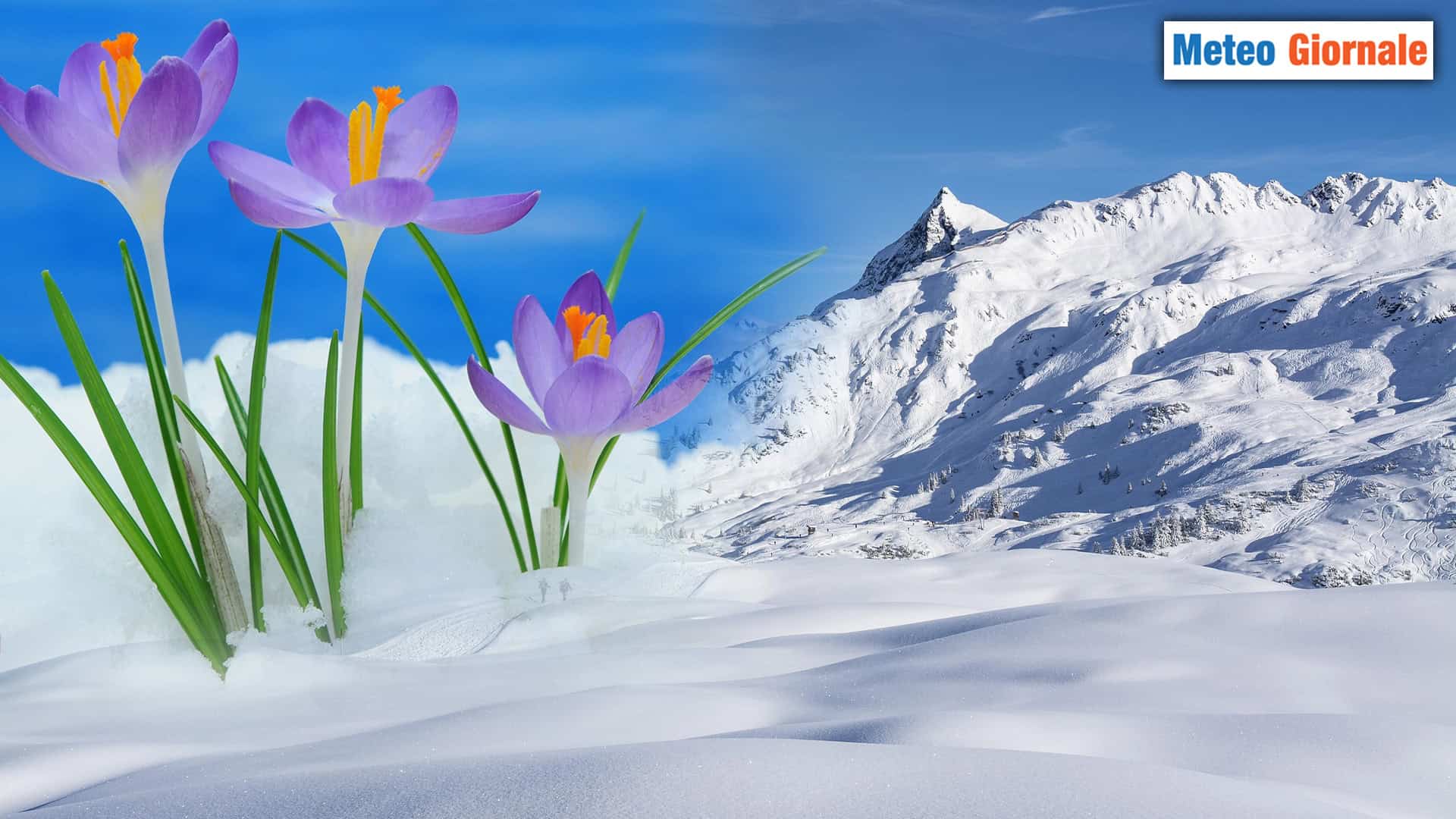 La NEVE ad Aprile? E' un "must" del METEO primaverile